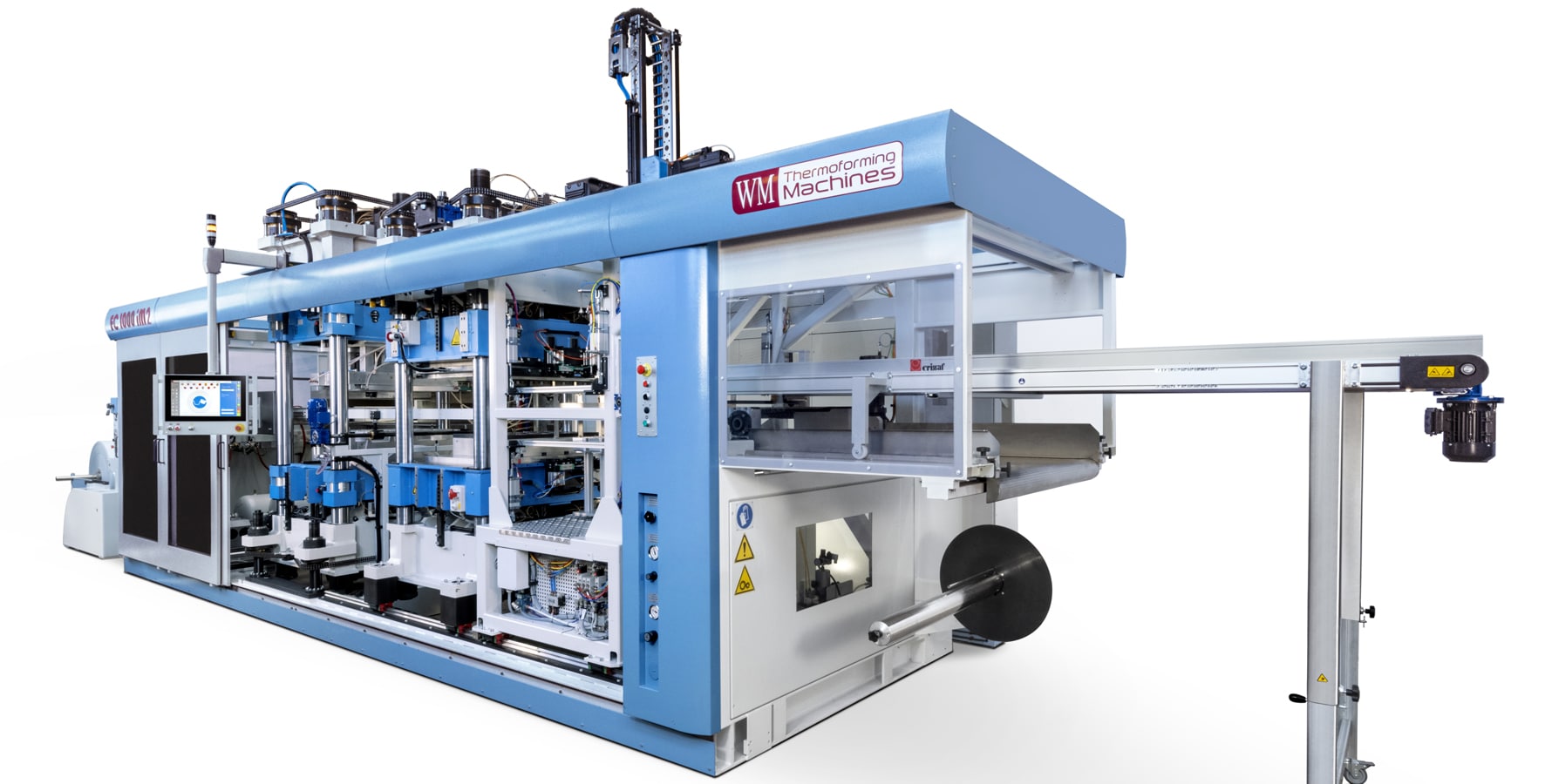 Thermoforming machine FC series, white background